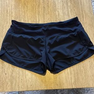 Black lululemon shorts